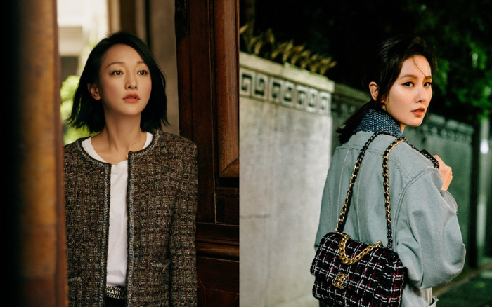 Lưu Thi Thi khí chất ngời ngời, không hề 'lép vế' Châu Tấn khi là đại sứ Chanel Ảnh 2