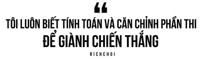 RichChoi: 'Tôi là người xứng đáng và phù hợp cho giải quán quân King Of Rap nhất' Ảnh 4