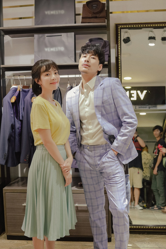 Sau 'Tiệc trăng máu', 'trai hư' Kiều Minh Tuấn lại gạ gẫm 'vợ Thái Hòa' trong phim mới