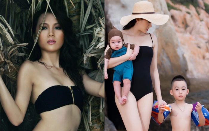 Khoe ảnh body 'ngày ấy bây giờ', cựu người mẫu Ngọc Thạch khiến dân mạng không rời mắt Ảnh 2