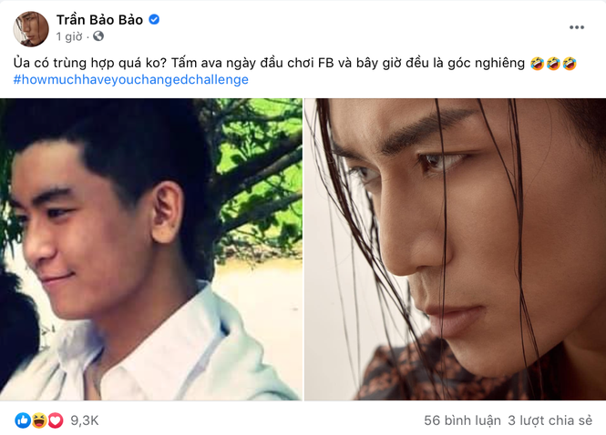 BB Trần 'ngày ấy' và 'bây giờ' khiến nhiều người bất ngờ vì màn lột xác ngoạn mục. (Ảnh chụp màn hình)