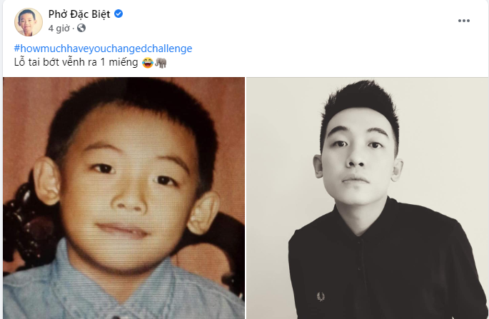 Vlogger Phở Đặc Biệt (tên thật Tô Bửu Phát) thực sự trông rất dễ thương khi còn nhỏ.