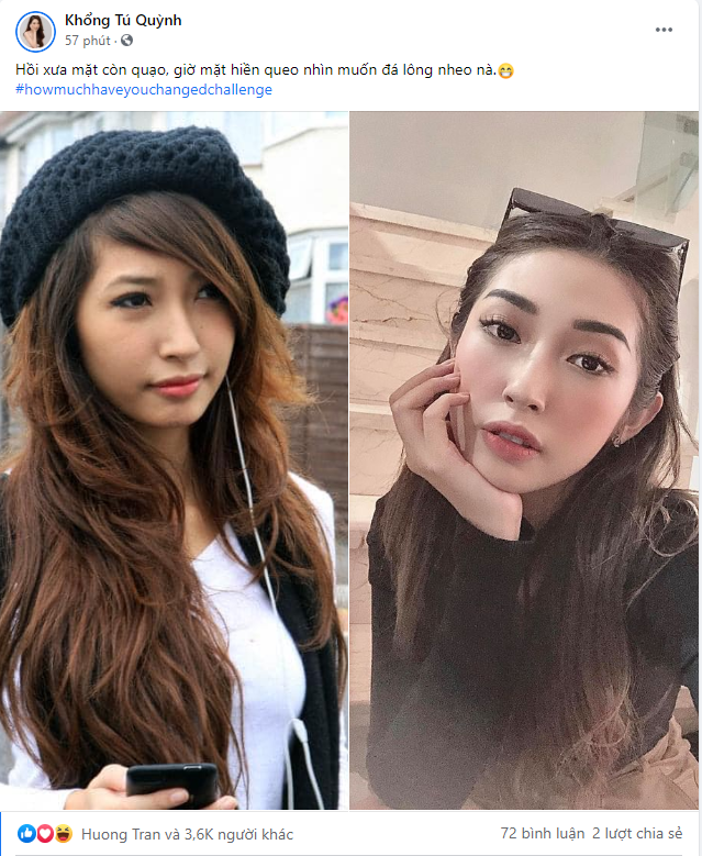 Cô ca sĩ sinh năm 1991 cho thấy hình ảnh cá tính thời tuổi teen, đồng thời khoe vẻ đẹp gợi cảm ở thời điểm hiện tại.