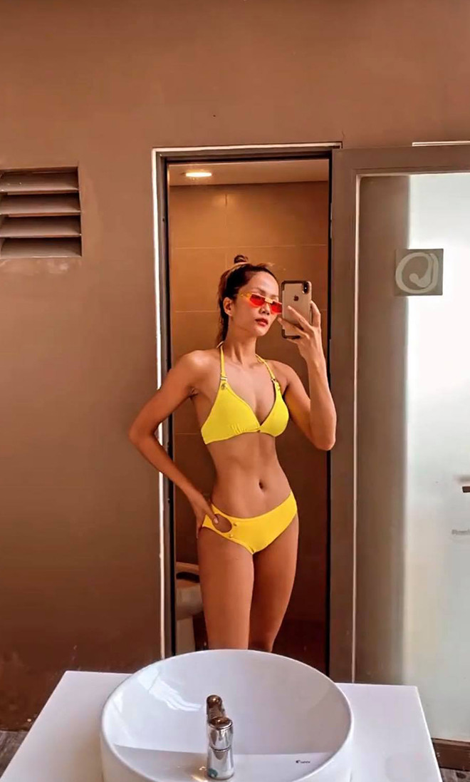 Đó là lý do body của H'Hen Niê vẫn không có chút mỡ thừa. Có thể nói H'Hen Niê là Hoa hậu chăm tập luyện nhất. Trong khi đó, nhiều Hoa hậu, Á hậu khác thay vì chọn phương pháp tập luyện họ lại chọn cách giảm mỡ bằng biện pháp công nghệ ở spa. 