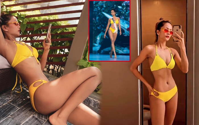 H'Hen Niê gây sốt khi diện lại bikini cũ từng tạo hit ở Miss Universe 2018 Ảnh 2