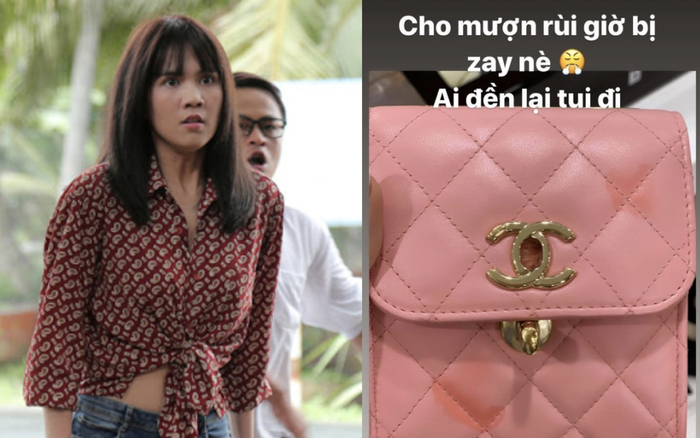 Phóng khoáng cho mượn đồ cả trăm triệu, Ngọc Trinh tức giận khi túi hiệu bị hư Ảnh 2