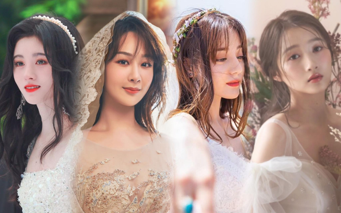 Sao Hoa ngữ mặc váy cưới: Dương Tử như công chúa nhưng danh nữ hoàng lại thuộc về Địch Lệ Nhiệt Ba Ảnh 2