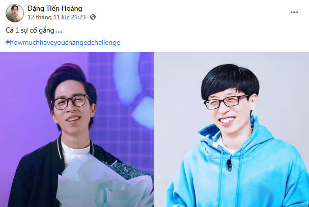 Streamer ViruSs đã đăng ảnh của mình và 'MC quốc dân' Yoo Jae Suk. Trước đó, nhiều người đã nhận xét họ có nhiều điểm tương đồng trên gương mặt. ViruSs nói: 'Cả một sự cố gắng'.