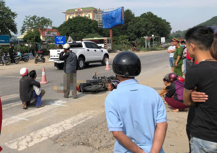 Hiện trường vụ việc. Ảnh: PLO