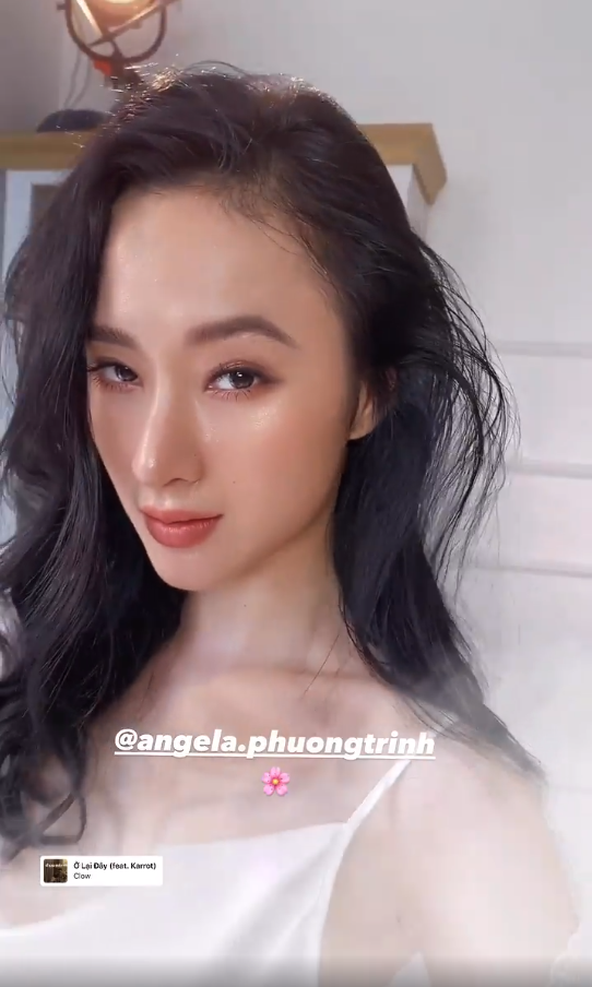 Không thể rời mắt trước nhan sắc thật của Angela Phương Trinh trong clip hậu trường Ảnh 2