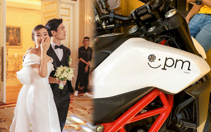 Chi tiết đặc biệt trên chiếc motor của Công Phượng cho thấy anh chàng rất yêu thương vợ Ảnh 2