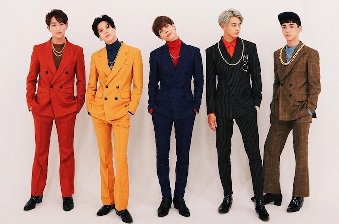 Các thành viên nhóm SHINee.