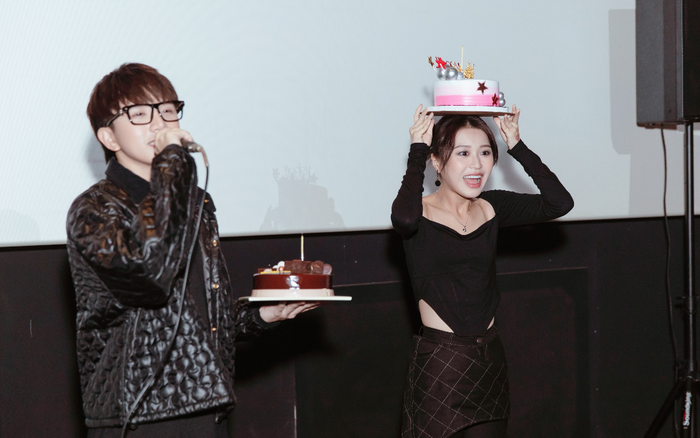 Tùng Maru tổ chức sinh nhật cho Han Sara, gọi cô nàng với biệt danh ngọt ngào khiến fan 'phát ngất' Ảnh 2