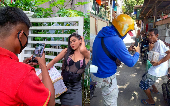 Trào lưu 'tạo dáng thần thái' để chụp ảnh xác nhận đơn hàng online gây bão mạng xã hội Ảnh 2