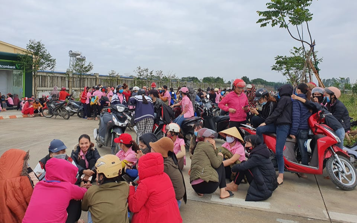 Hàng trăm công nhân công ty may bất ngờ bị cho nghỉ việc Ảnh 2