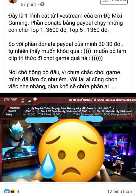 Vlogger Dưa Leo bất ngờ 'đá đểu' Độ Mixi: 'Muốn bỏ làm clip tri thức đi chơi game quá hà' Ảnh 3