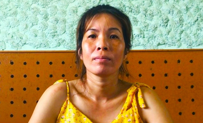 Điệp thời điểm bị bắt. Ảnh: CAND