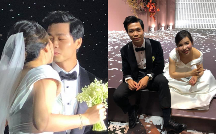 Hình ảnh hiếm hoi của Công Phượng hôn bà xã: 'Cả bầu trời' ngọt ngào! Ảnh 2