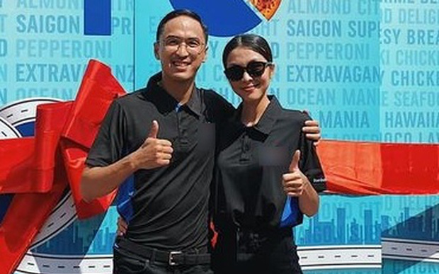 Tình tứ bên chồng, Tăng Thanh Hà vô tình để lộ body gầy guộc khiến fan lo lắng Ảnh 2