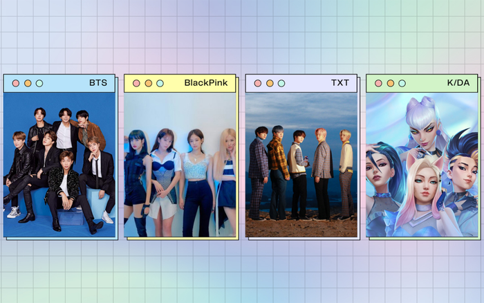 Mặt trận Kpop tại BXH World Album: TXT, BTS 'bao vây' BlackPink, girlgroup 'ảo' K/DA tham chiến Ảnh 2