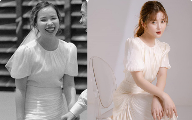 Vợ Công Phượng đụng hàng Lan Khuê mẫu váy giá rẻ, ai đẹp hơn ai? Ảnh 2