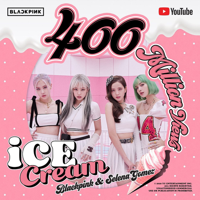 MV 'Ice Cream' của BLACKPINK và Selena Gomez cán mốc 400 triệu lượt xem Youtube Ảnh 8