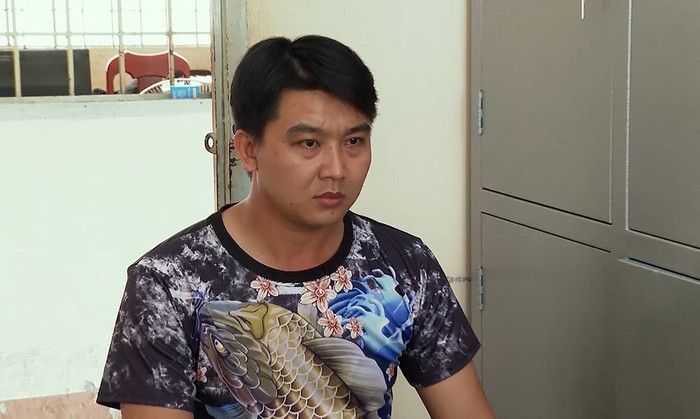 Trần Ngoại Giao tại cơ quan Công an. Ảnh: Thanh Nam/VietNamNet