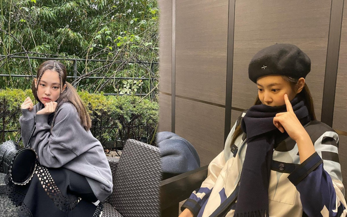 Tạp chí Vogue Anh ca tụng thời trang mùa đông của Jennie Black Pink ứng dụng cao Ảnh 2