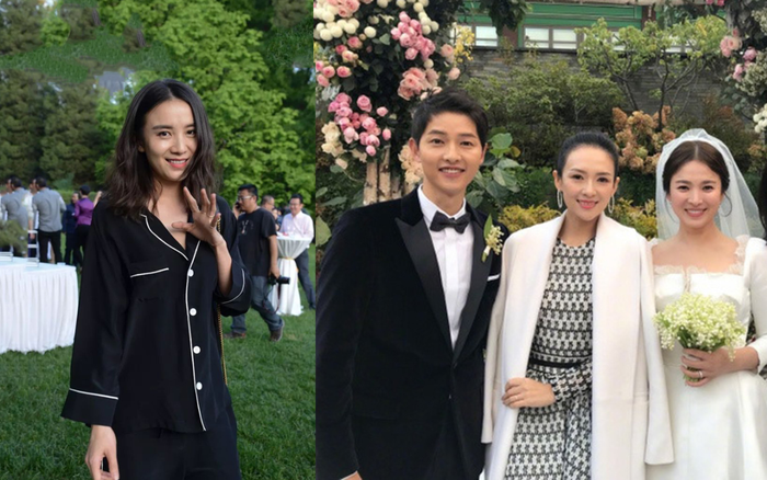 Sao Cbiz mặc thảm hoạ đi đám cưới: Người mỏng tang lộ nội y, người như diện đồ ngủ Ảnh 2