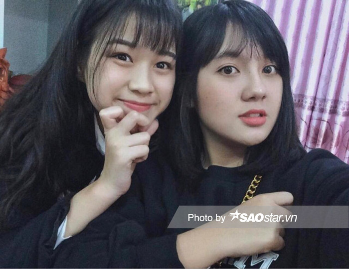 Linh và Hà thời điểm đang còn là học sinh của trường THPT Hậu Lộc 3, tỉnh Thanh Hóa