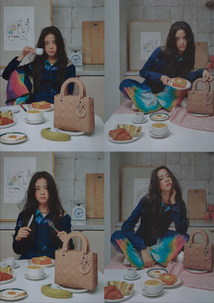 Các trang phục đậm color block được người đẹp mix & match vô cùng đặc sắc