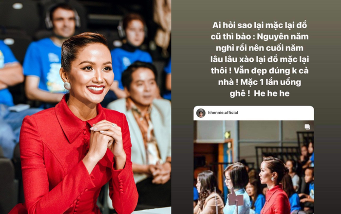 H'Hen Niê diện váy cũ đi sự kiện, lý do khiến ai cũng thương và nể Ảnh 2