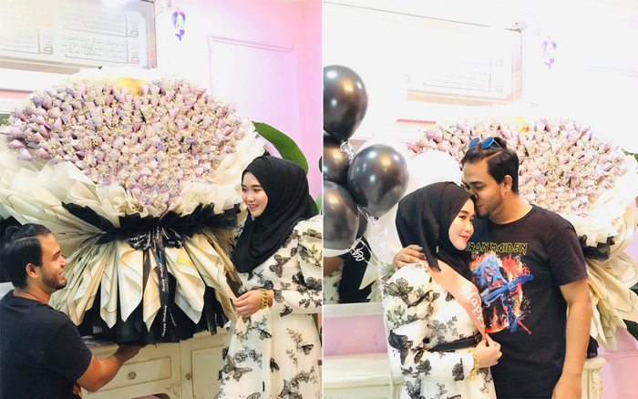 Thanh niên tặng vợ bó hoa tiền 164 triệu đồng nhân ngày sinh nhật: Anh chồng tâm lý nhất năm đây rồi! Ảnh 2