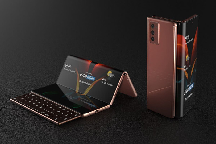 Galaxy Z Fold 3 được cho là sẽ trang bị bút S Pen. (Ảnh: LetsGoDigital)