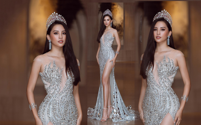 Tiểu Vy đẹp nín thở trong thời khắc chuyển giao quyền lực, đỉnh nhất top sao đẹp tuần Ảnh 2
