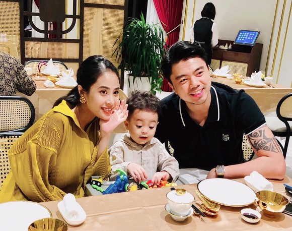 Kiều Anh - Văn Quỳnh kết hôn được 5 năm, đã có với nhau 1 nhóc tỳ có tên thân mật là Soup.