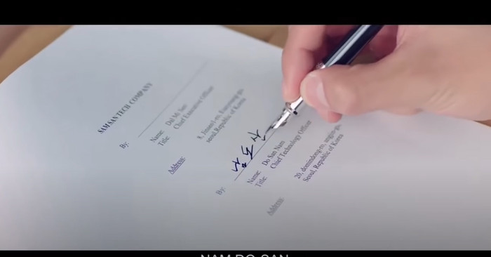 Nam Do San đặt bút ký mà không biết rằng mình đang khai tử Samsan Tech