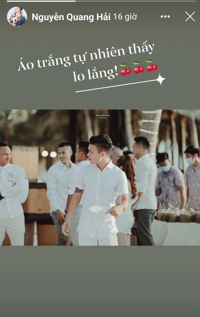 Quang Hải 'thả thính' chất lượng