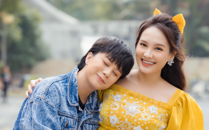 Bảo Thanh ngầm để lộ giới tính của con thứ hai, đông đảo nghệ sĩ ùa vào chúc mừng Ảnh 2