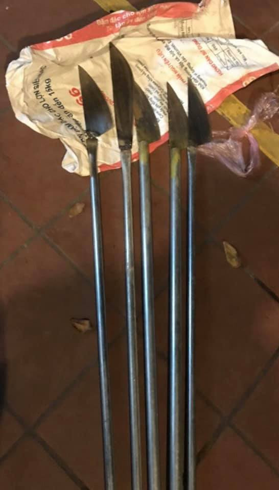 Tang vật công an thu giữ.