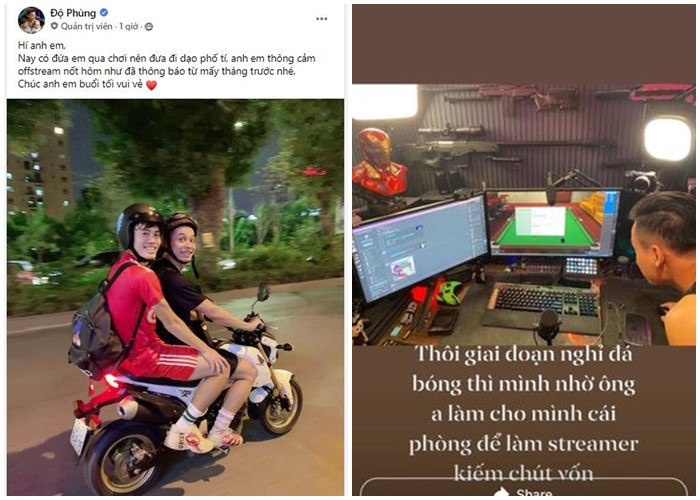 Nguyễn Văn Toàn làm streamer trong giai đoạn nghỉ bóng đá Ảnh 1