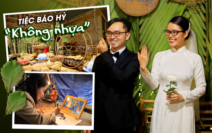 Tiệc báo hỷ 'không nhựa' của cặp đôi tại Hội An: Cảm hứng sống xanh từ những điều giản đơn Ảnh 2