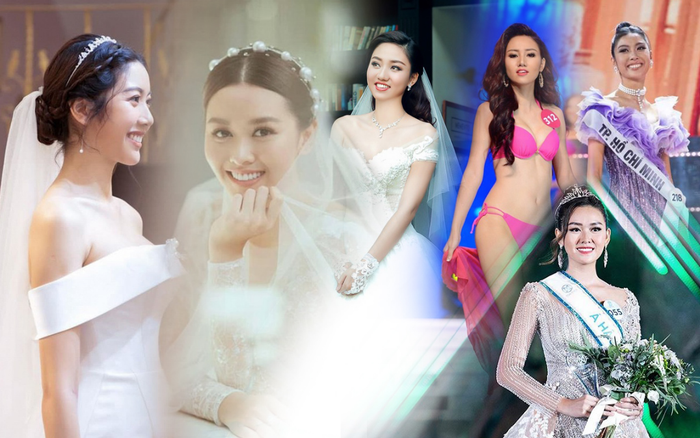 Á hậu Việt Nam kết hôn trong nhiệm kỳ như Tường San: Thúy Vân - Diễm Trang - Trà My hạnh phúc viên mãn Ảnh 2