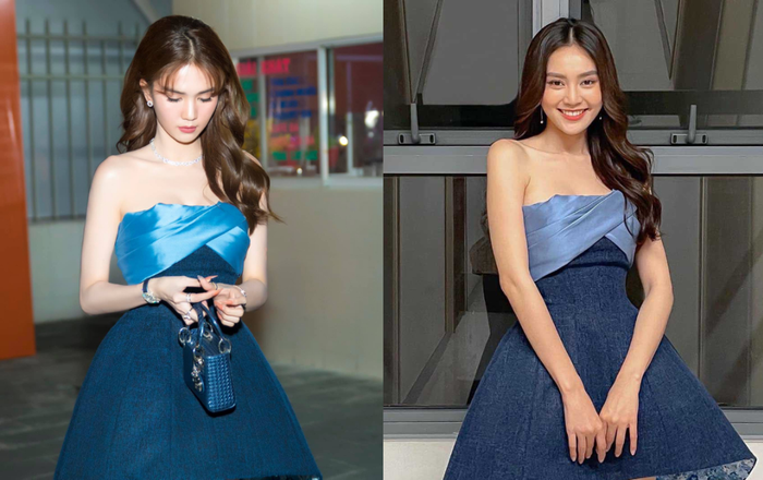 Cùng một chiếc váy, Ngọc Trinh bị sai dresscode, Ninh Dương Lan Ngọc chạm đỉnh cái đẹp Ảnh 2