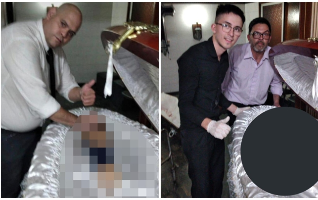 Nhân viên tang lễ chụp ảnh đặt tay lên thi hài Maradona gây phẫn nộ Ảnh 2