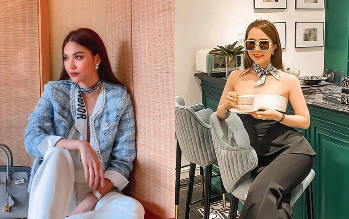 'Mẹ bỉm' Lan Khuê vung tay sắm chiếc khăn bé xíu mà giá cực chát Ảnh 2