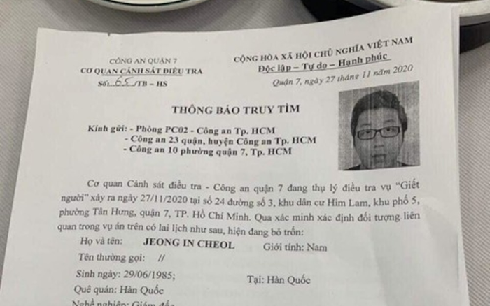 Nóng: Đã bắt được nghi can vụ thi thể không nguyên vẹn bên trong vali ở quận 7 Ảnh 2