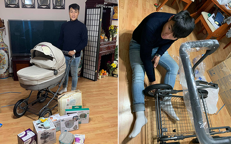 Mạc Hồng Quân và Kỳ Hân hồi hộp ngày con trai sắp ra đời Ảnh 2