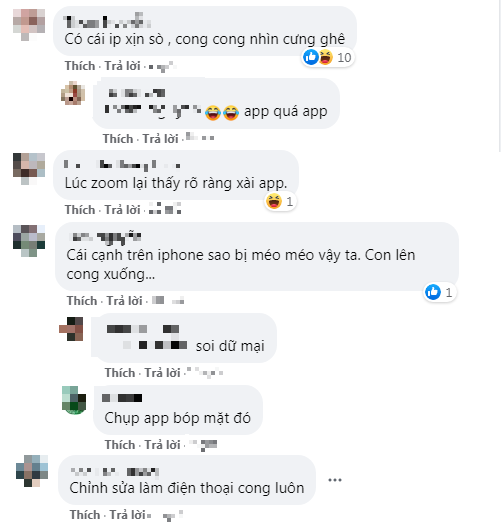 Nhã Phương 'than' mặt tròn như trứng gà nhưng fan lại chỉ thấy dùng app đến méo cả điện thoại Ảnh 7