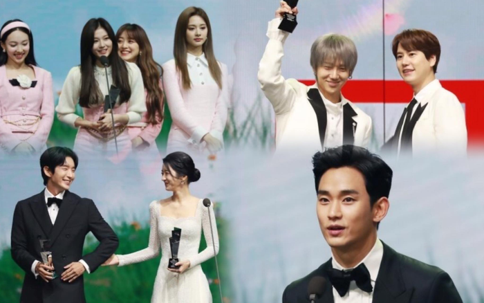 Khoảnh khắc đáng nhớ tại 'AAA 2020': Bỏ rơi Kim Soo Hyun, Seo Ye Ji cặp kè Lee Jun Ki - có tướng phu thê! Ảnh 2